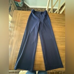 DKNY Elegant Navy Women's Wide-Leg Pants 2